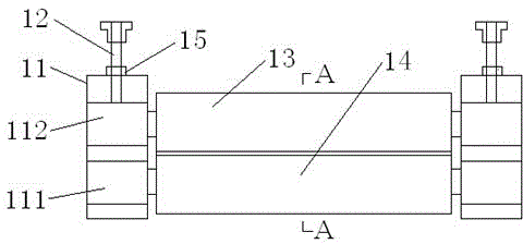 Aluminum-foil paper embossing device