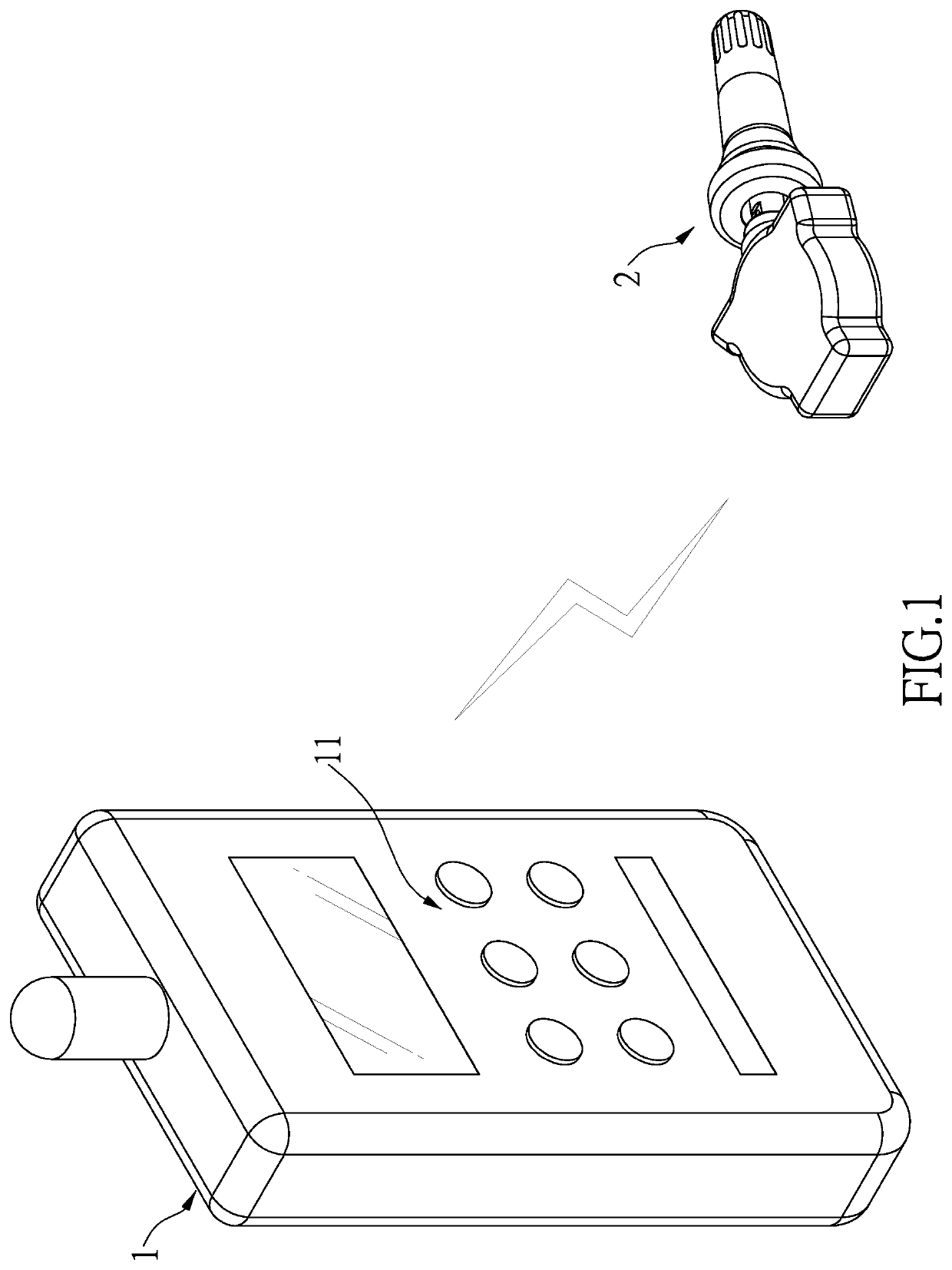 Programming system for tire pressure monitoring sensor and method for programming