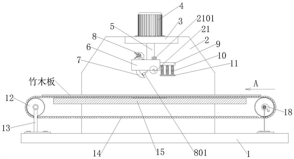 Environment-friendly bamboo wood adhesive and method for preparing novel bamboo wood product by using adhesive