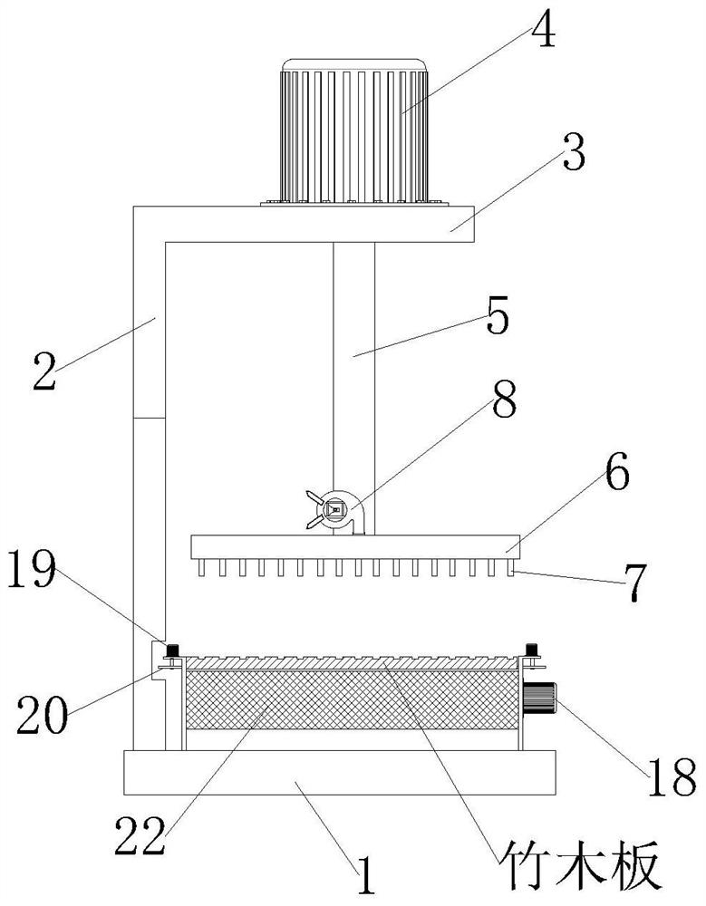 Environment-friendly bamboo wood adhesive and method for preparing novel bamboo wood product by using adhesive