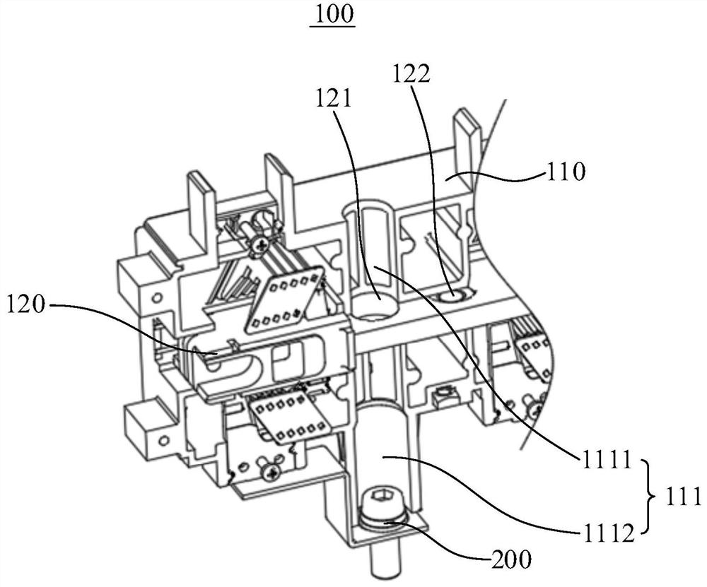 Safety mechanism and isolating switch