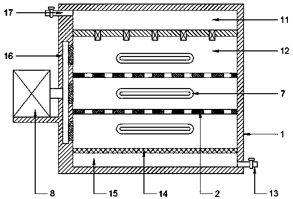 Disinfection device for handheld electronic hysteroscope