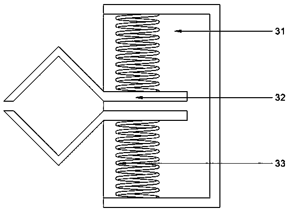 Disinfection device for handheld electronic hysteroscope