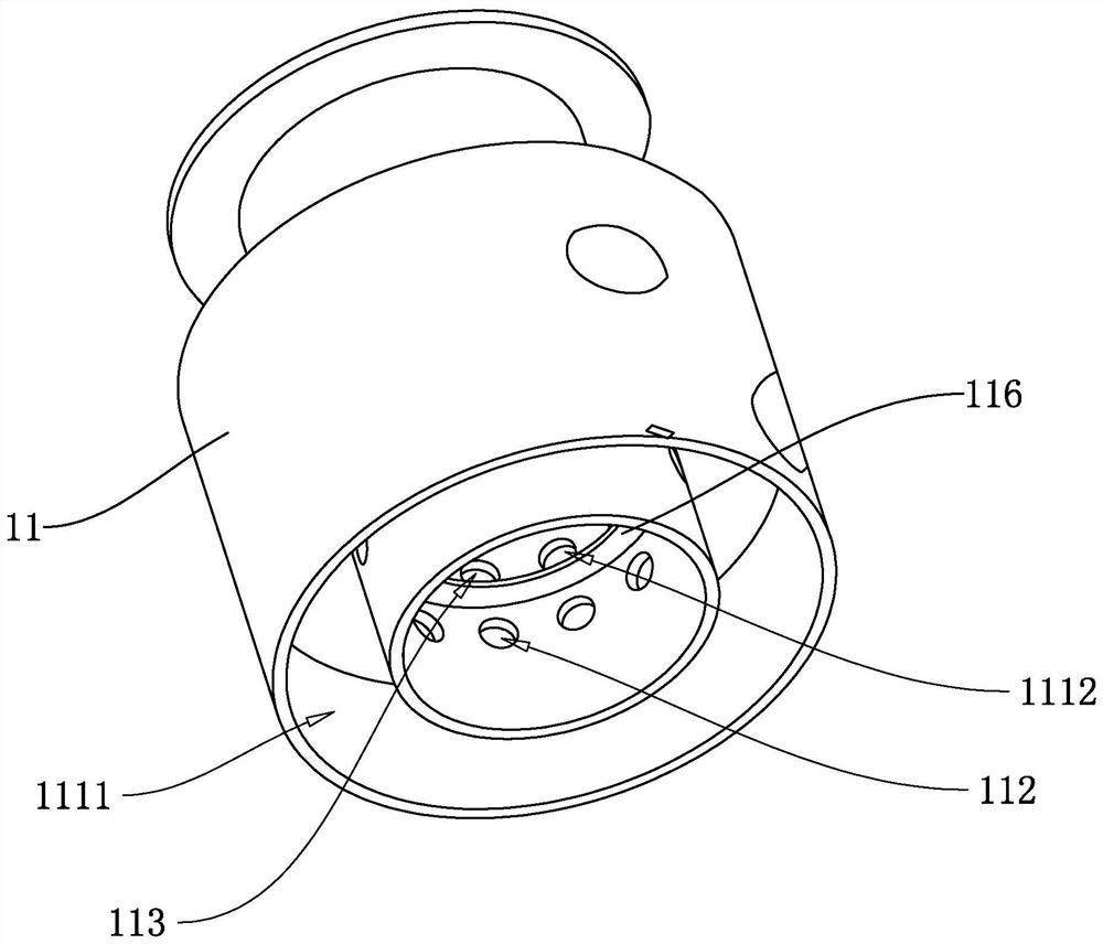 Barrel body for coating and coating machine with barrel body