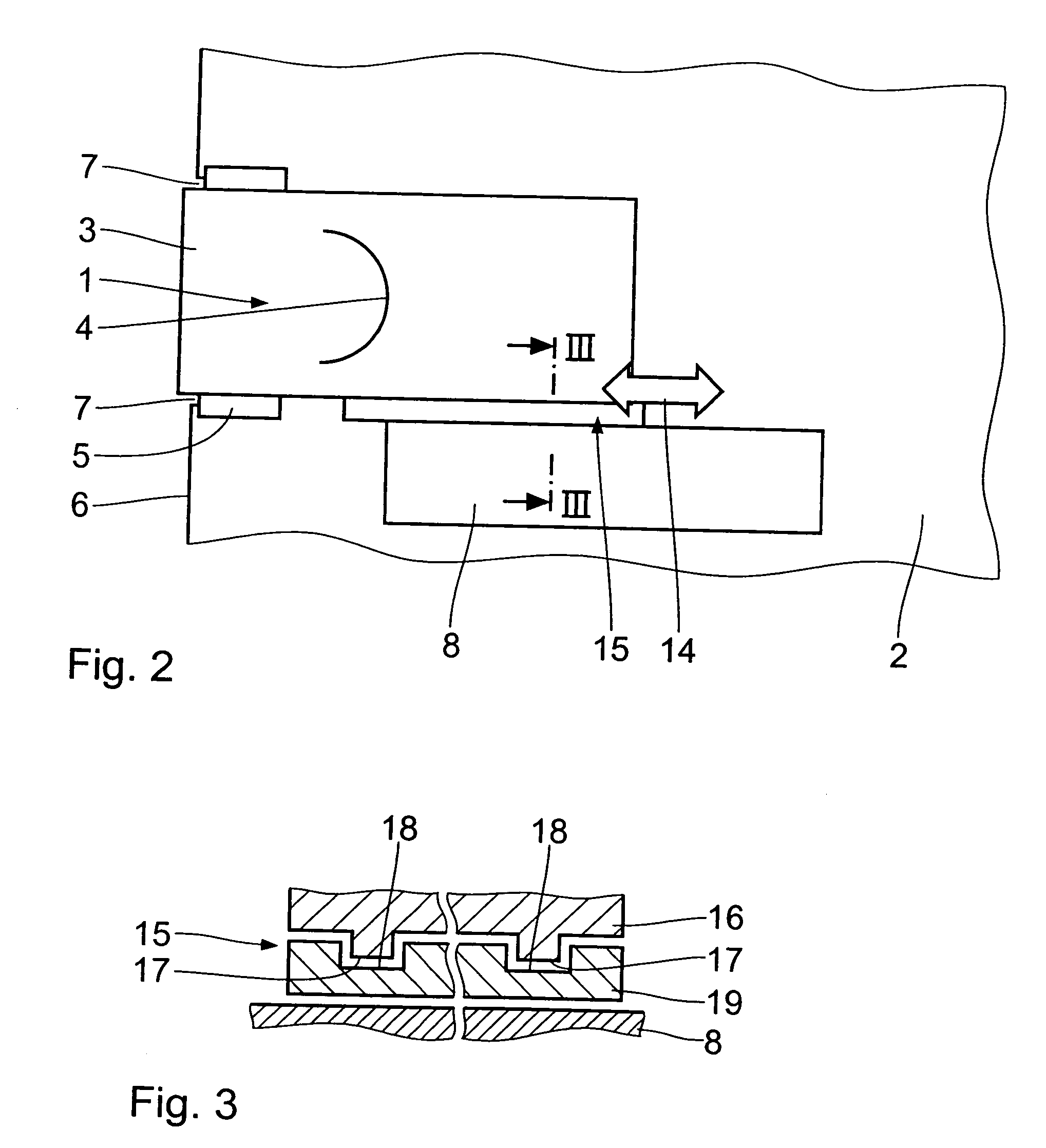 Vehicle headlight housing connection structure