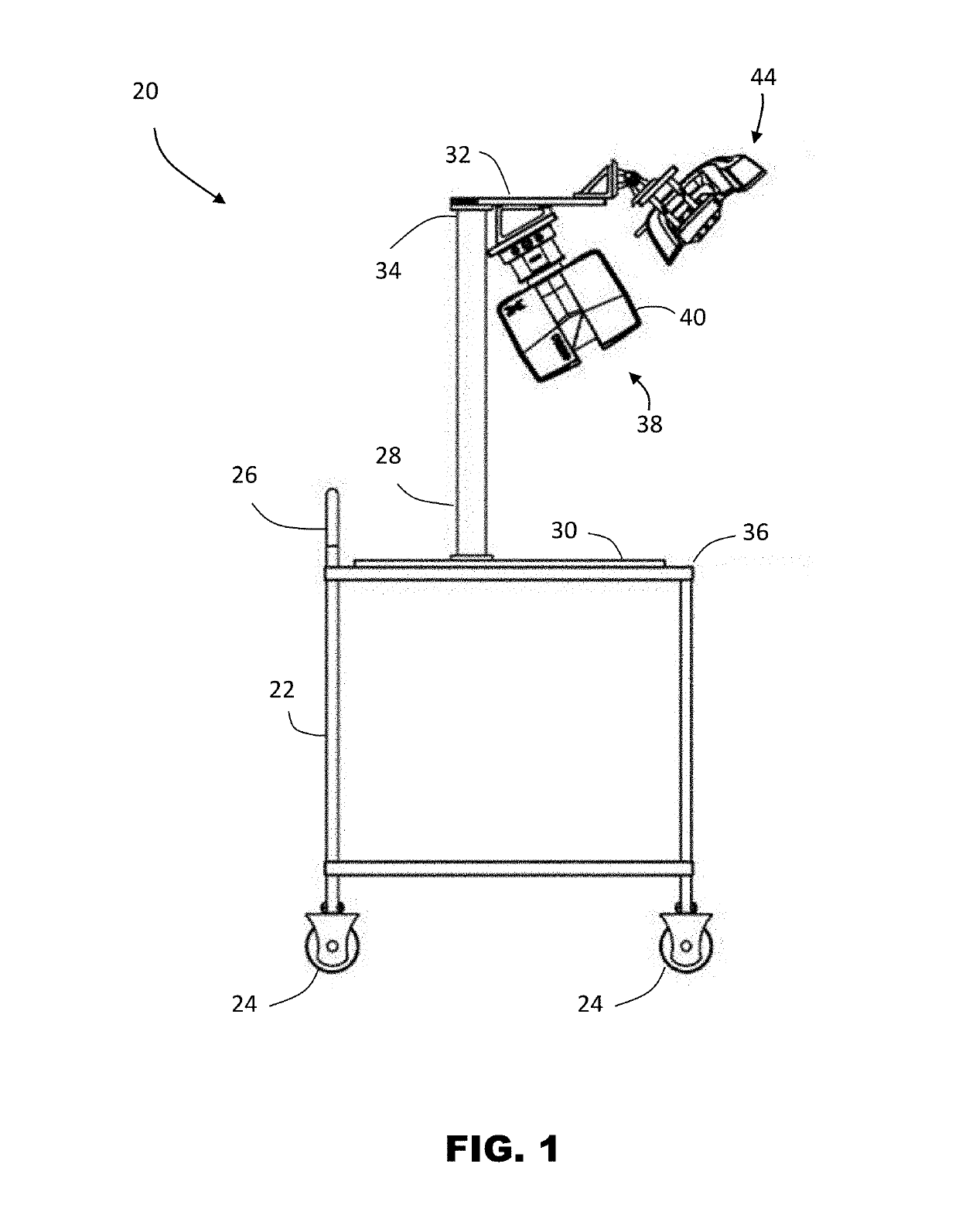 Device and method for indoor mobile mapping of an environment