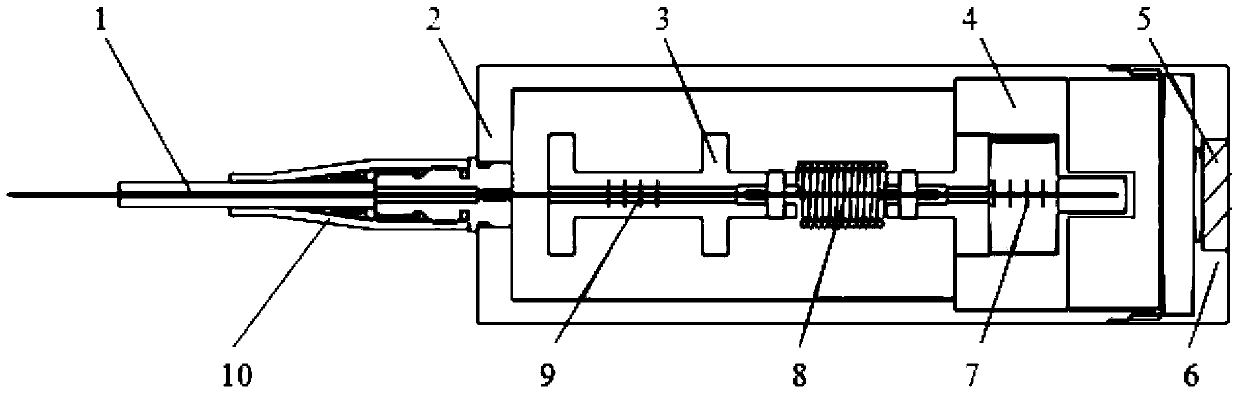 An optical fiber osmotic pressure sensor with fine-tuning device and self-temperature compensation