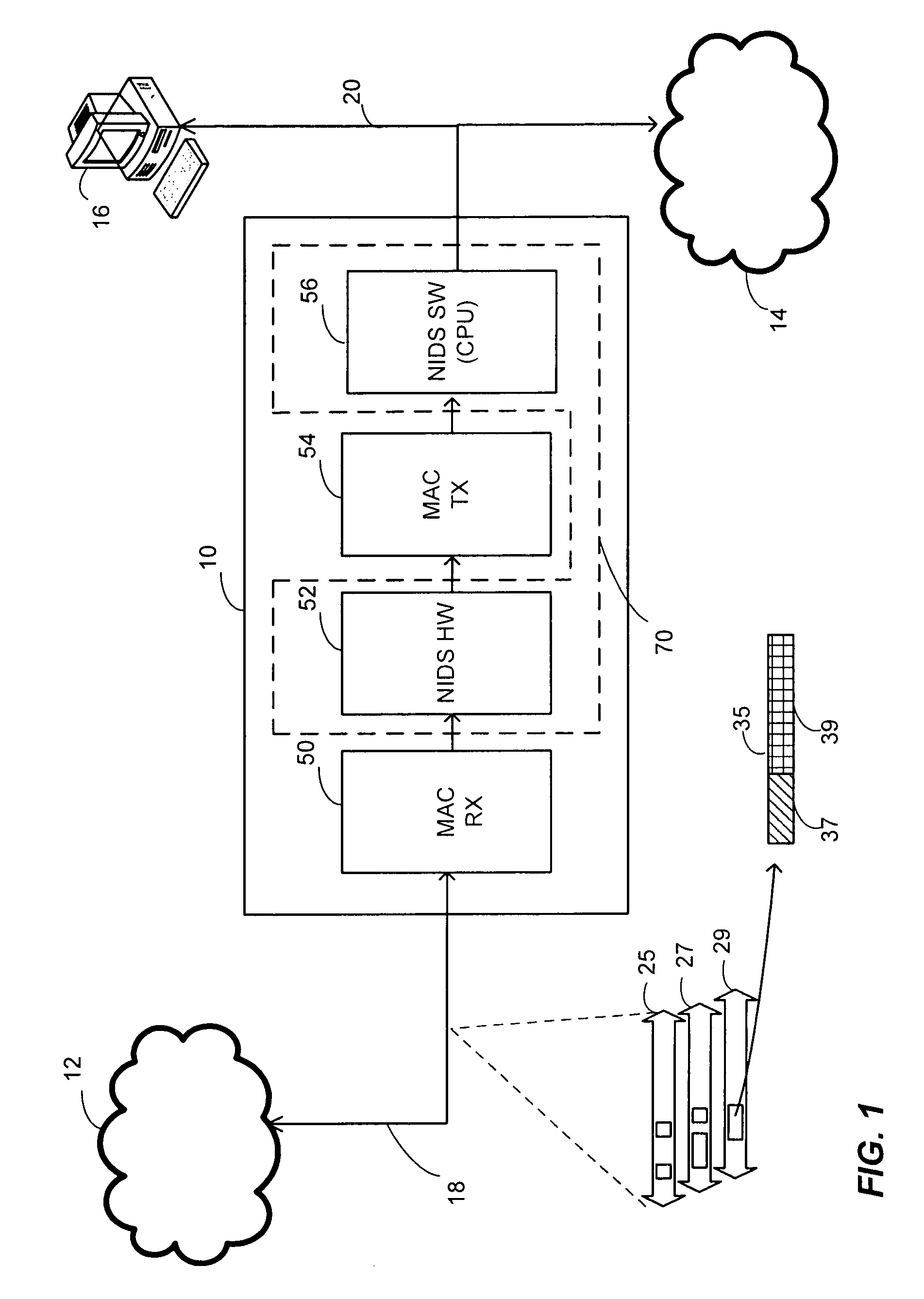 Method and Apparatus for Deep Packet Inspection for Network Intrusion Detection