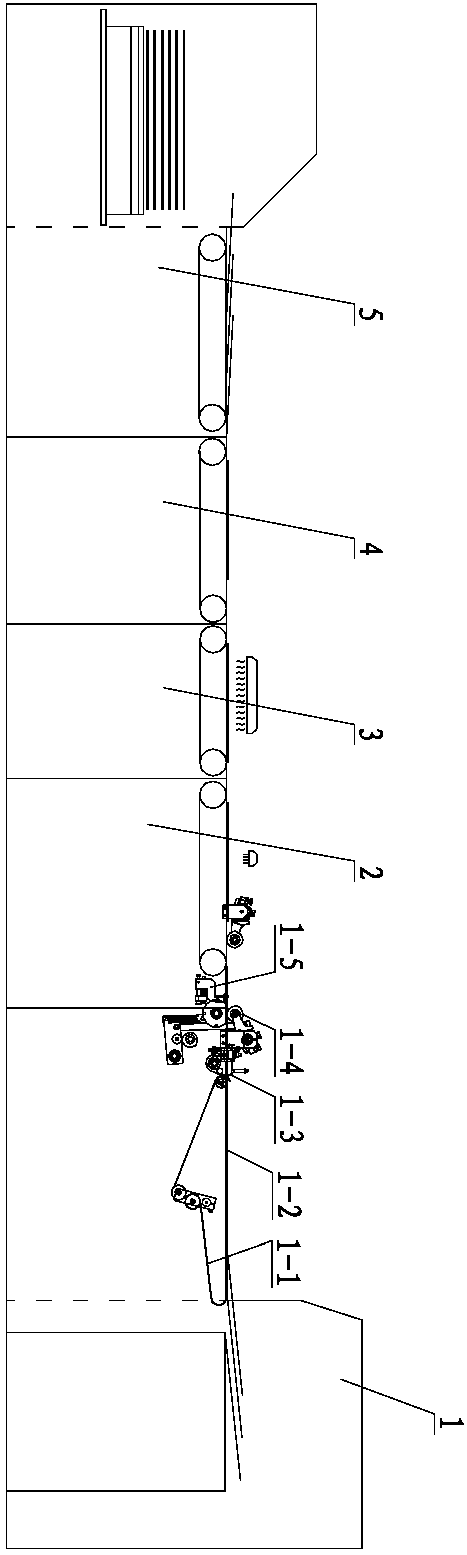 Positioning device for code spraying equipment and working method thereof