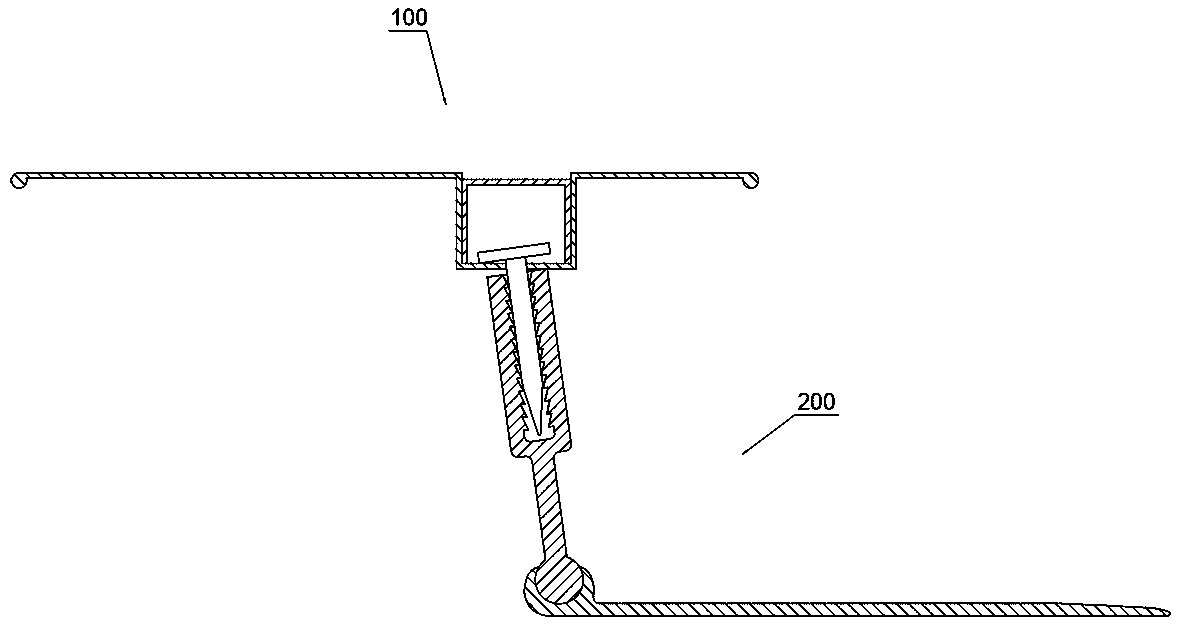 Novel buckle strip