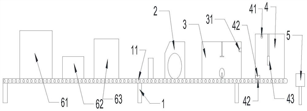 Refractory brick sorting and positioning device and refractory brick sorting system