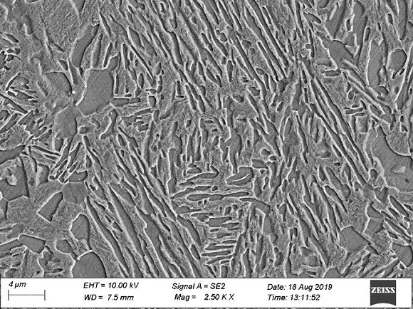 Low-mismatch novel high-strength steel and preparation method thereof