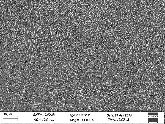 Low-mismatch novel high-strength steel and preparation method thereof