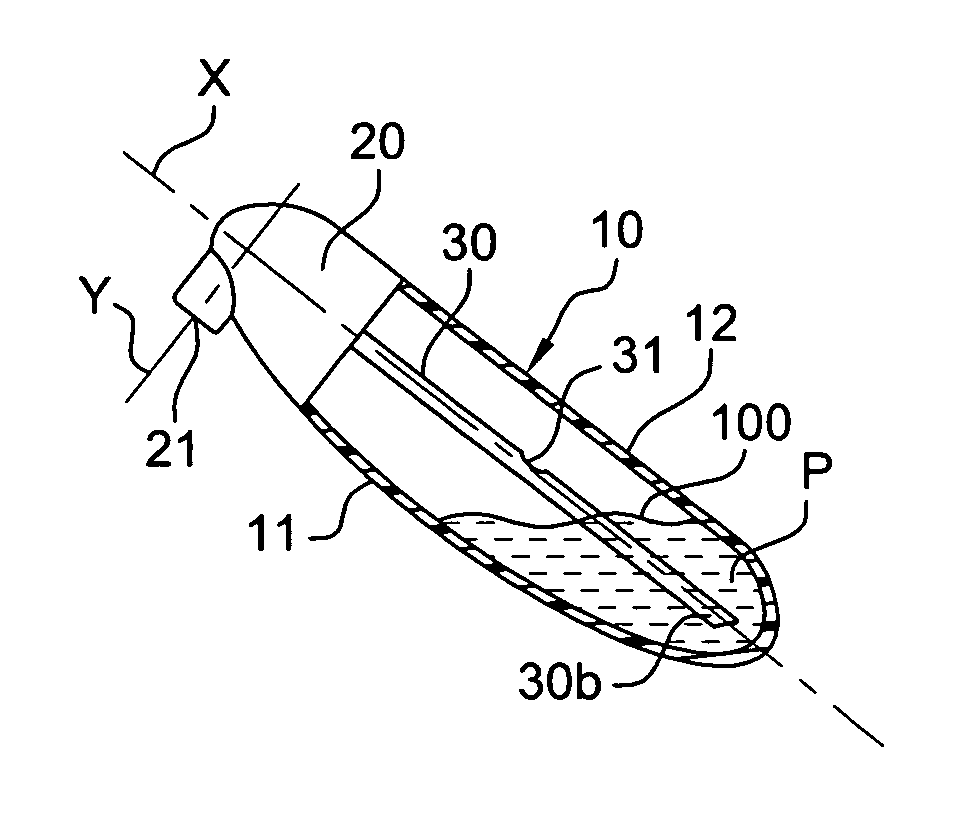 Device for atomising a fluid product