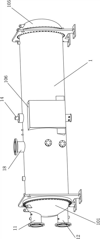 High-salinity wastewater treatment equipment and sewage treatment method