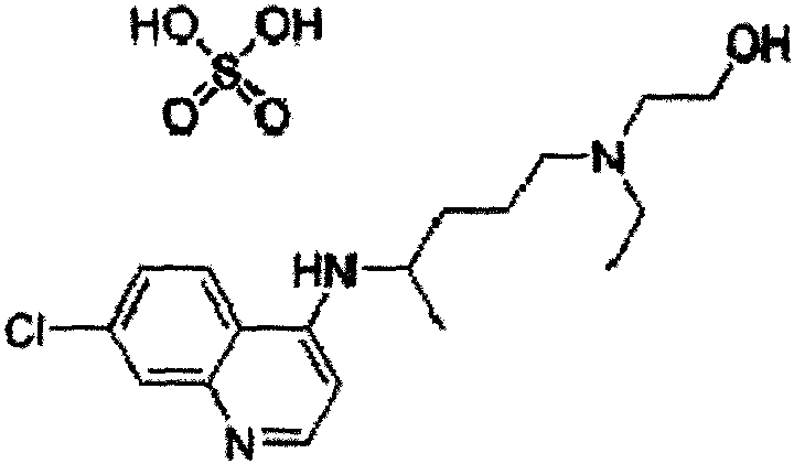 Method for detecting content of hydroxychloroquine sulfate in artemisinin hydroxychloroquine sulfate tablets