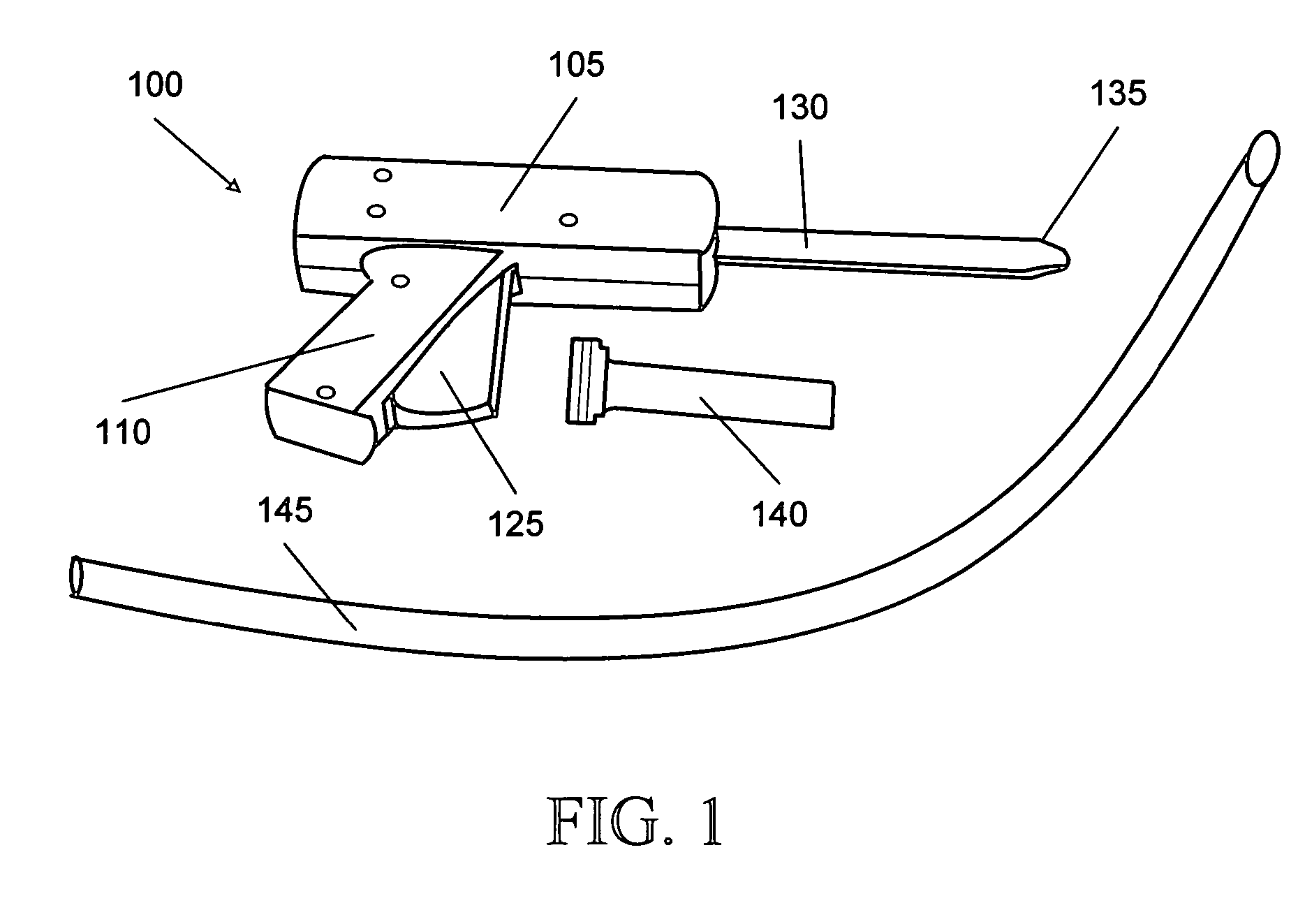 System and method for rapid placement of chest tubes
