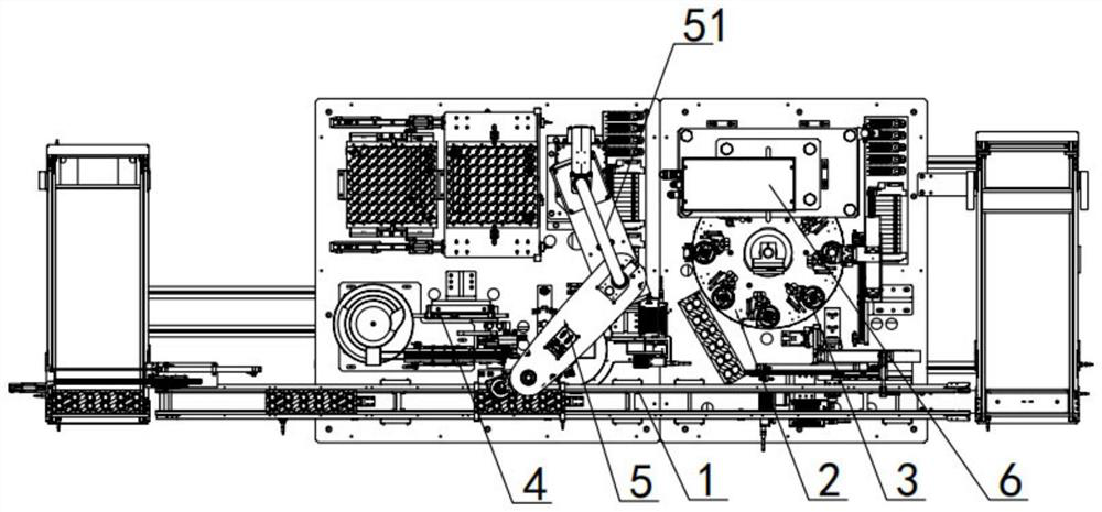 Device for automatically feeding and crimping sealing ring of sensor