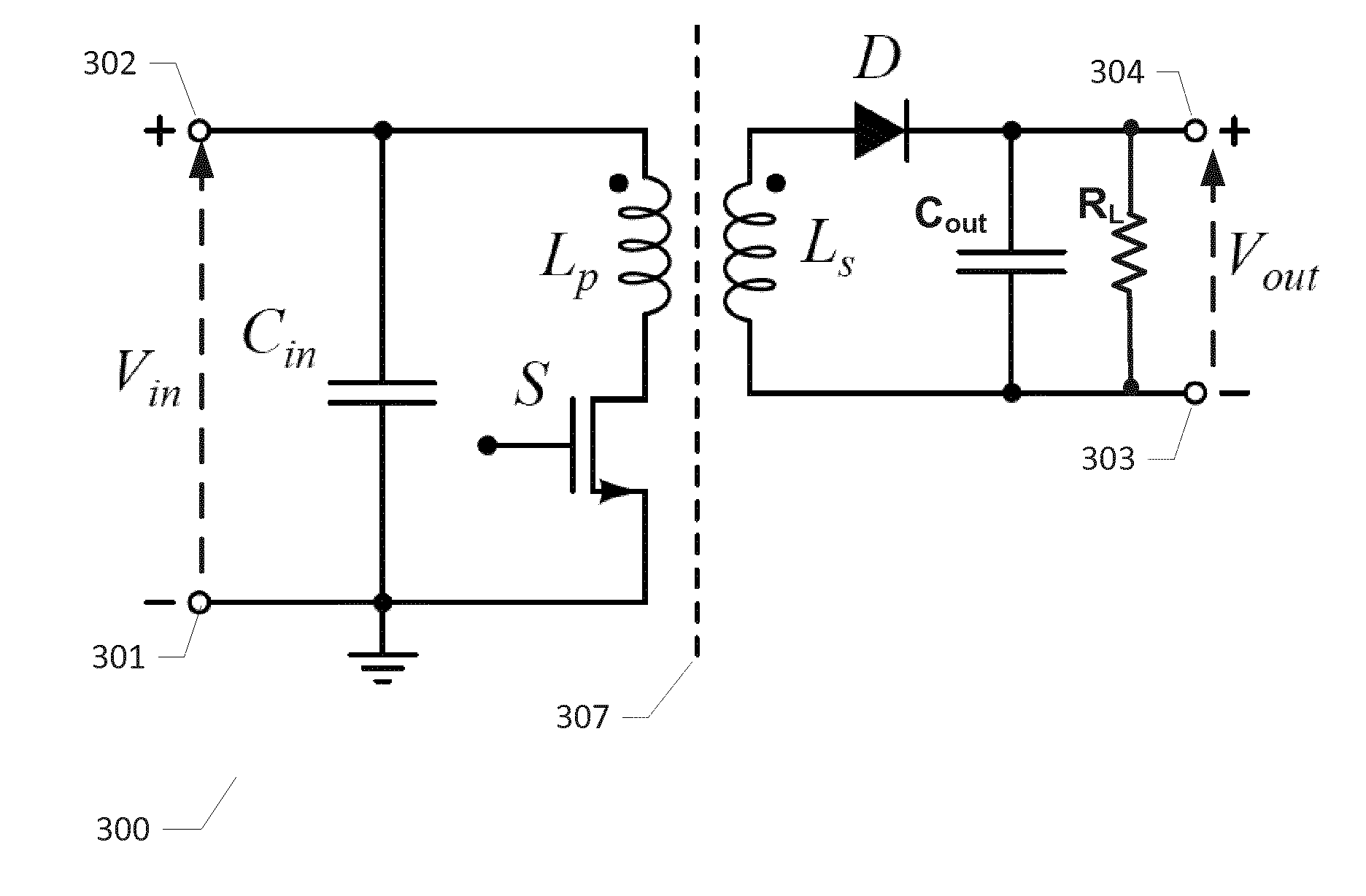 Step-up dc-dc power converter