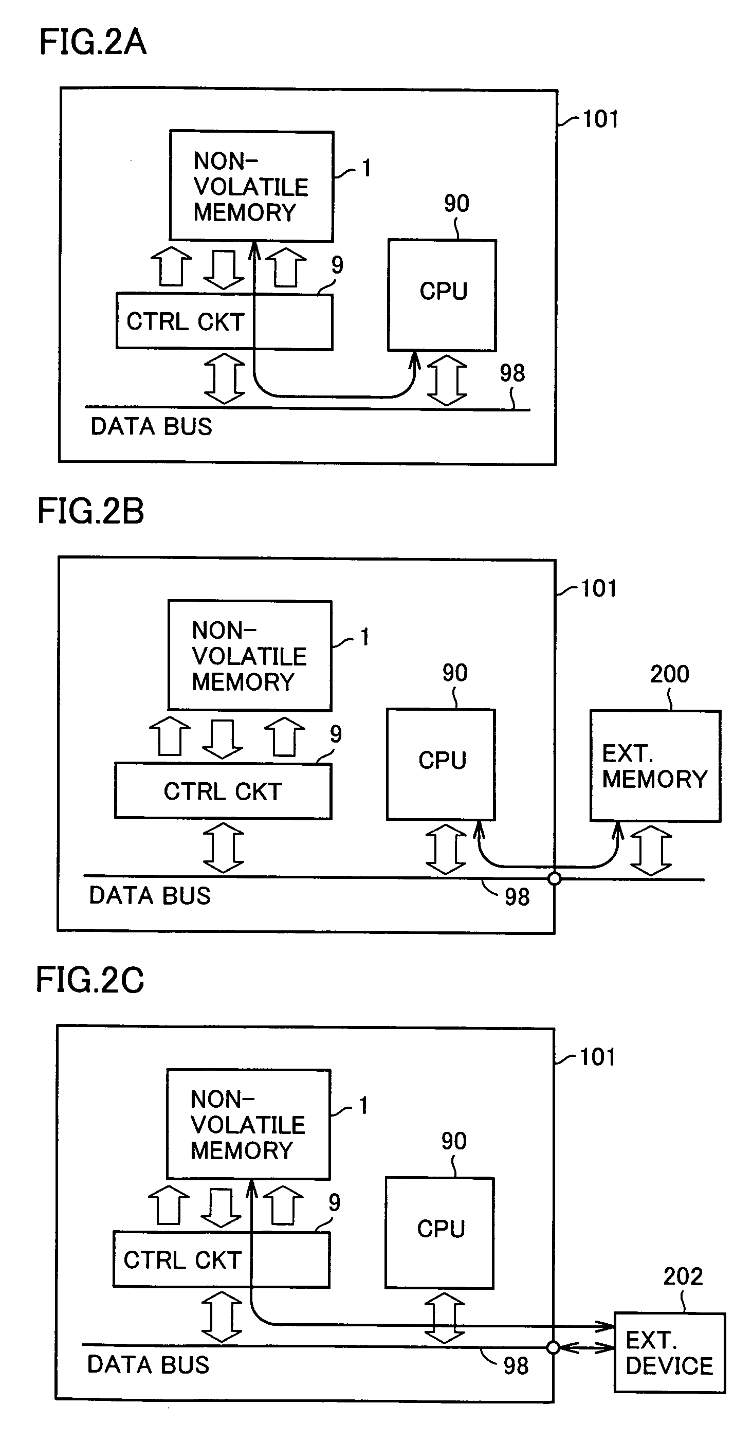 Data protection for non-volatile semiconductor memory using block protection flags