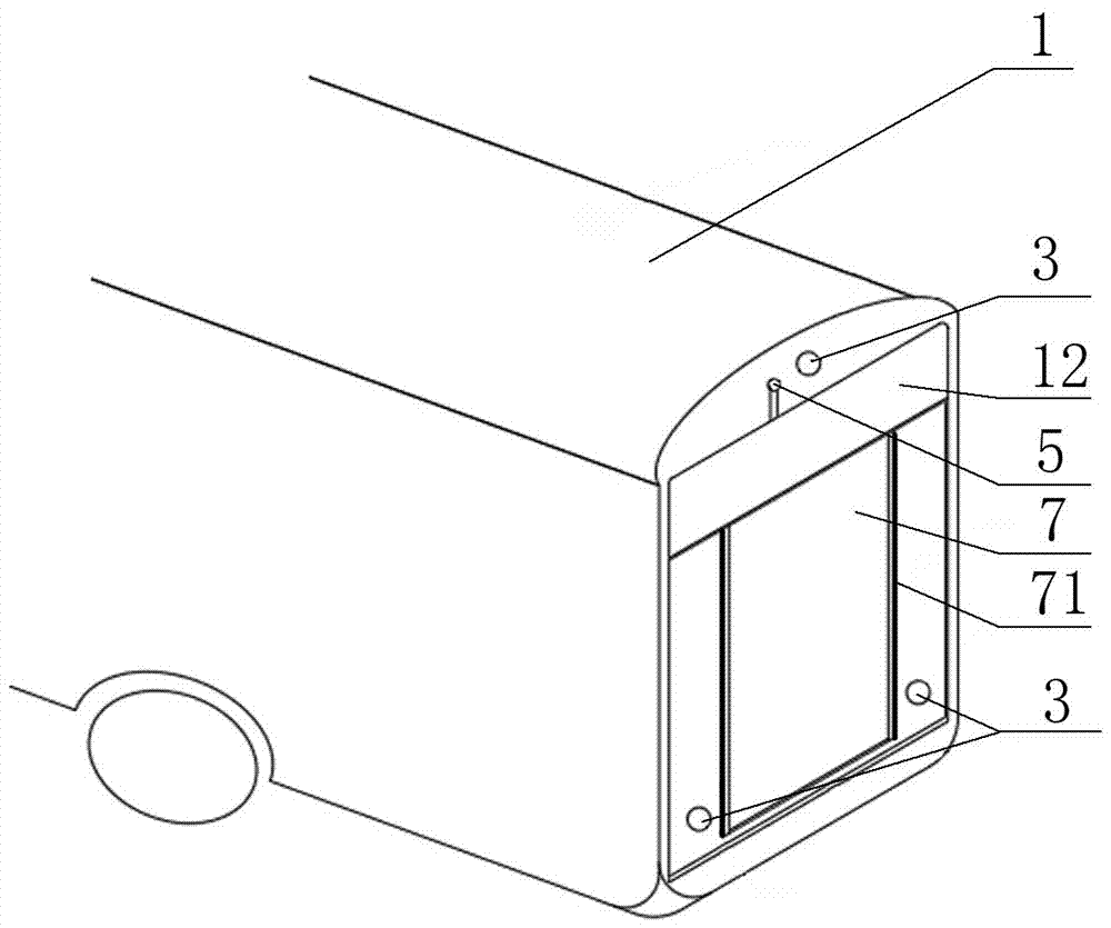 Separable hinged-type city bus