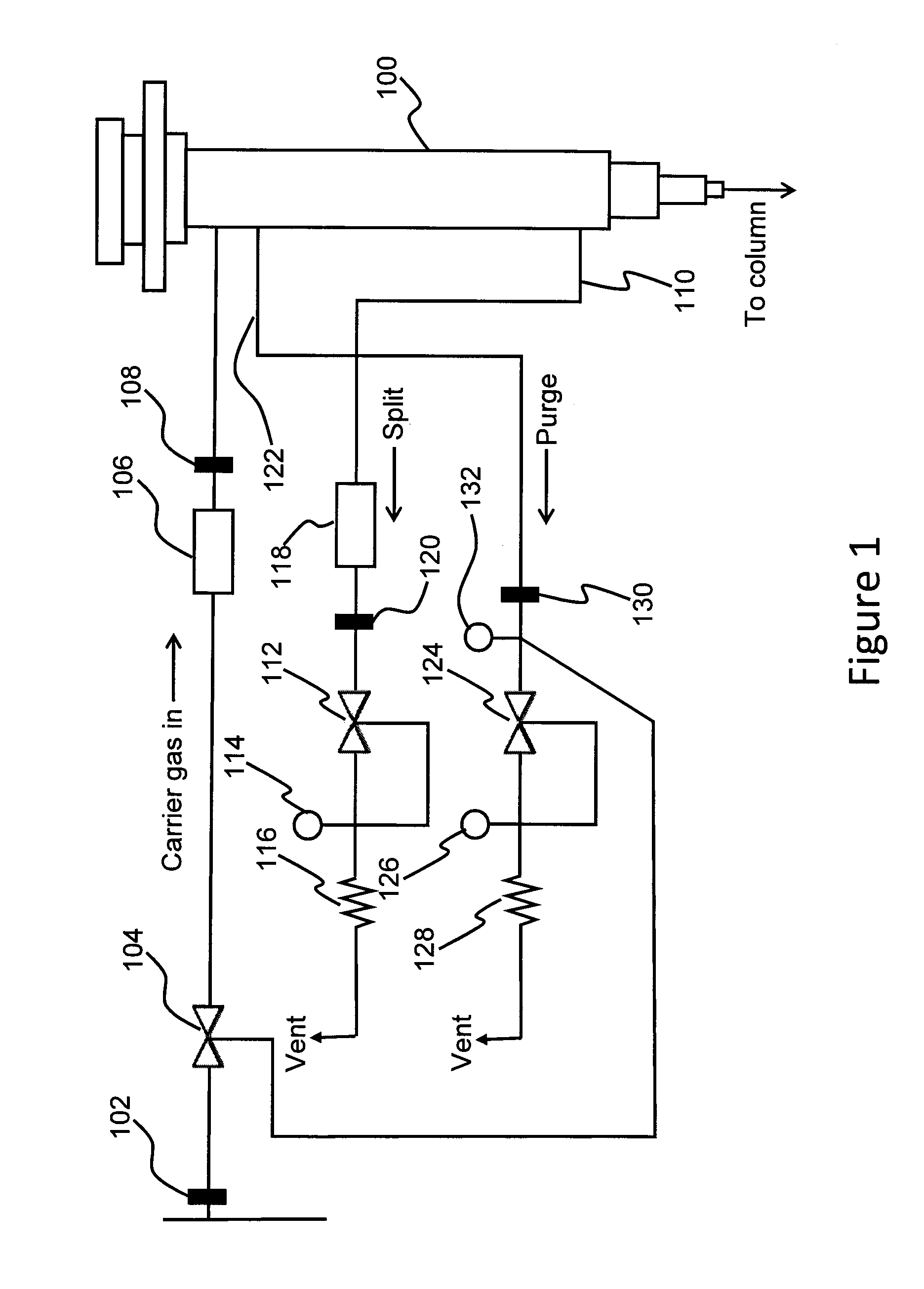 Method for determining a low cylinder pressure condition for a gas chromatograph