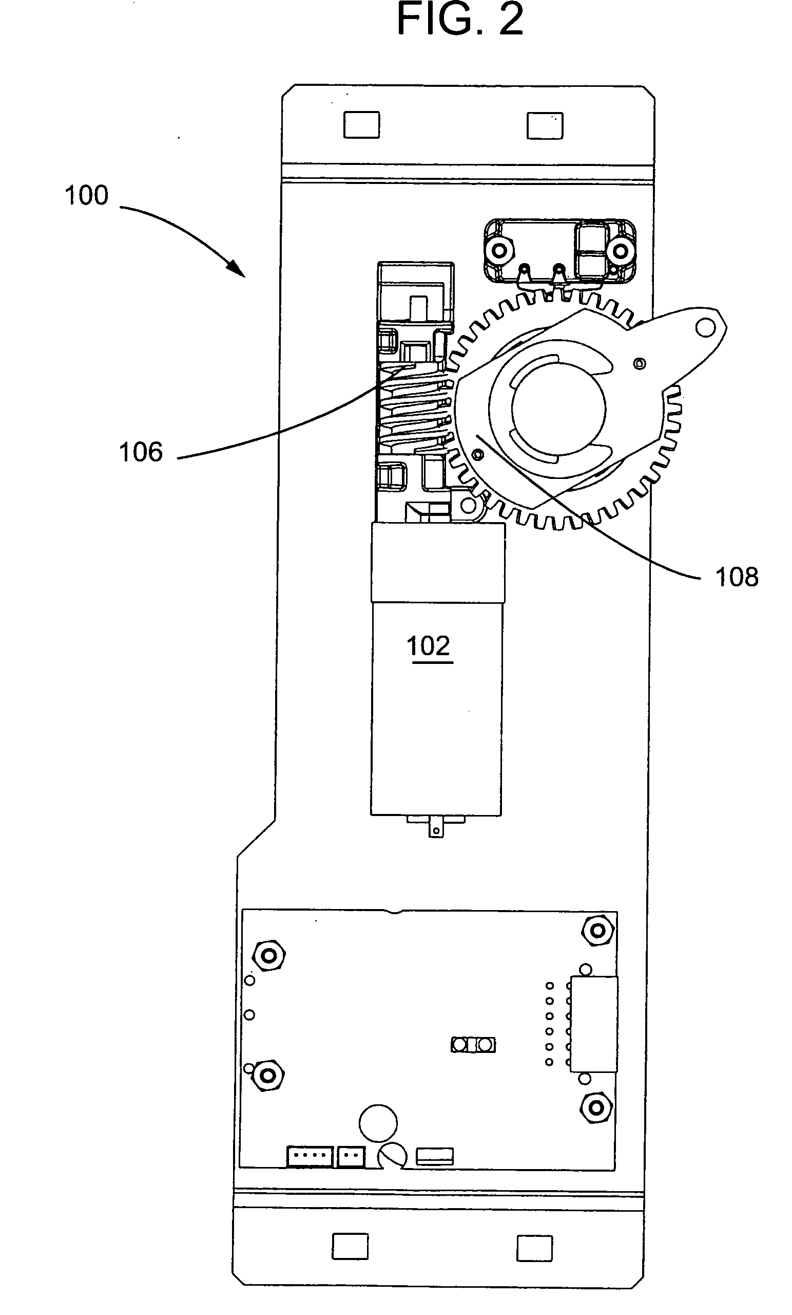 Vending-machine lock with motor-controlled slide-bar and hook mechanism