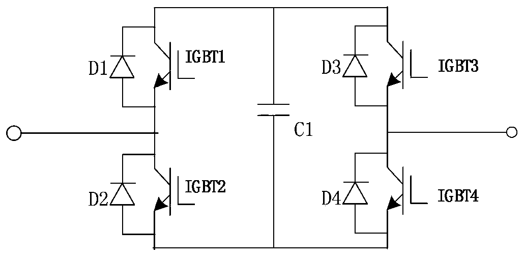 Method for judging abnormality of converter valve power module according to capacitor status