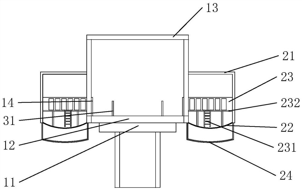 Steel structure bridge and production process thereof