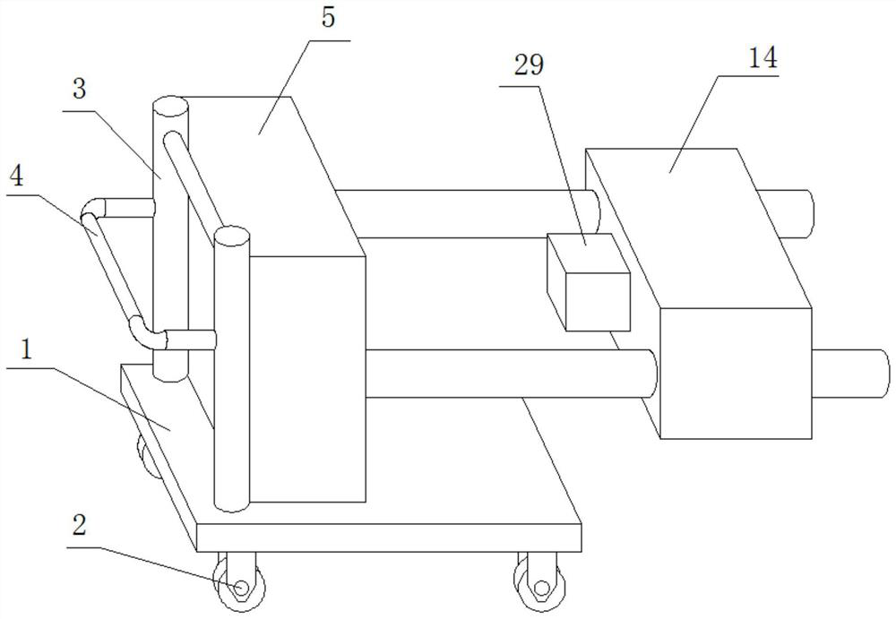 A system for detecting the flatness of building ground surface