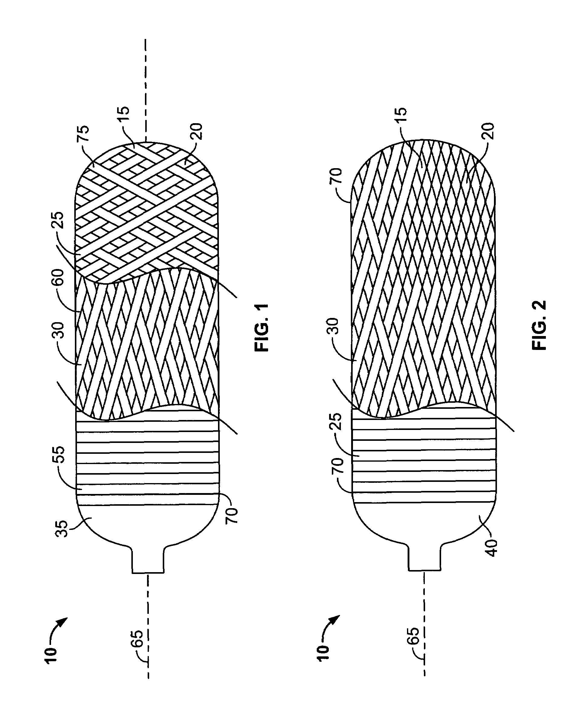 Pressure vessel with improved impact resistance and method of making the same