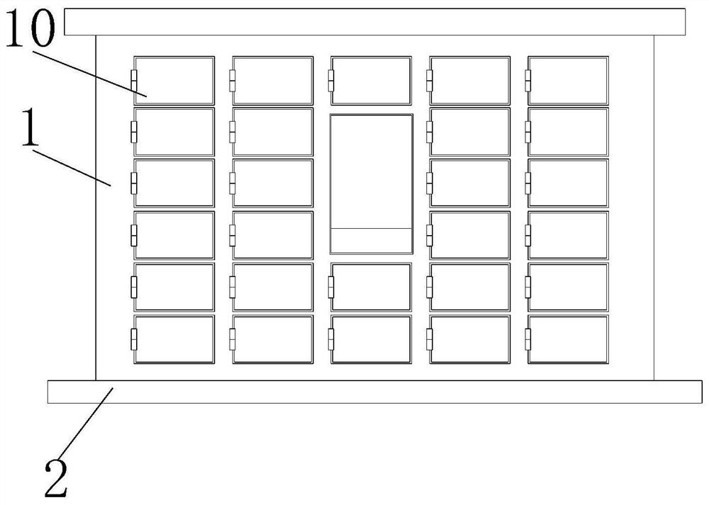 Anti-freezing outdoor self-picking fast cabinet