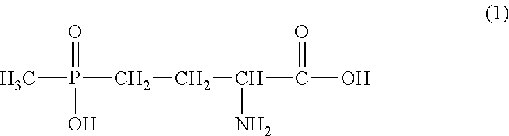 Herbicide combinations comprising glufosinate and indaziflam