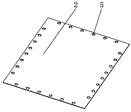 An installation and positioning method for an installation and positioning mechanism of a large-scale embedded bolt structure