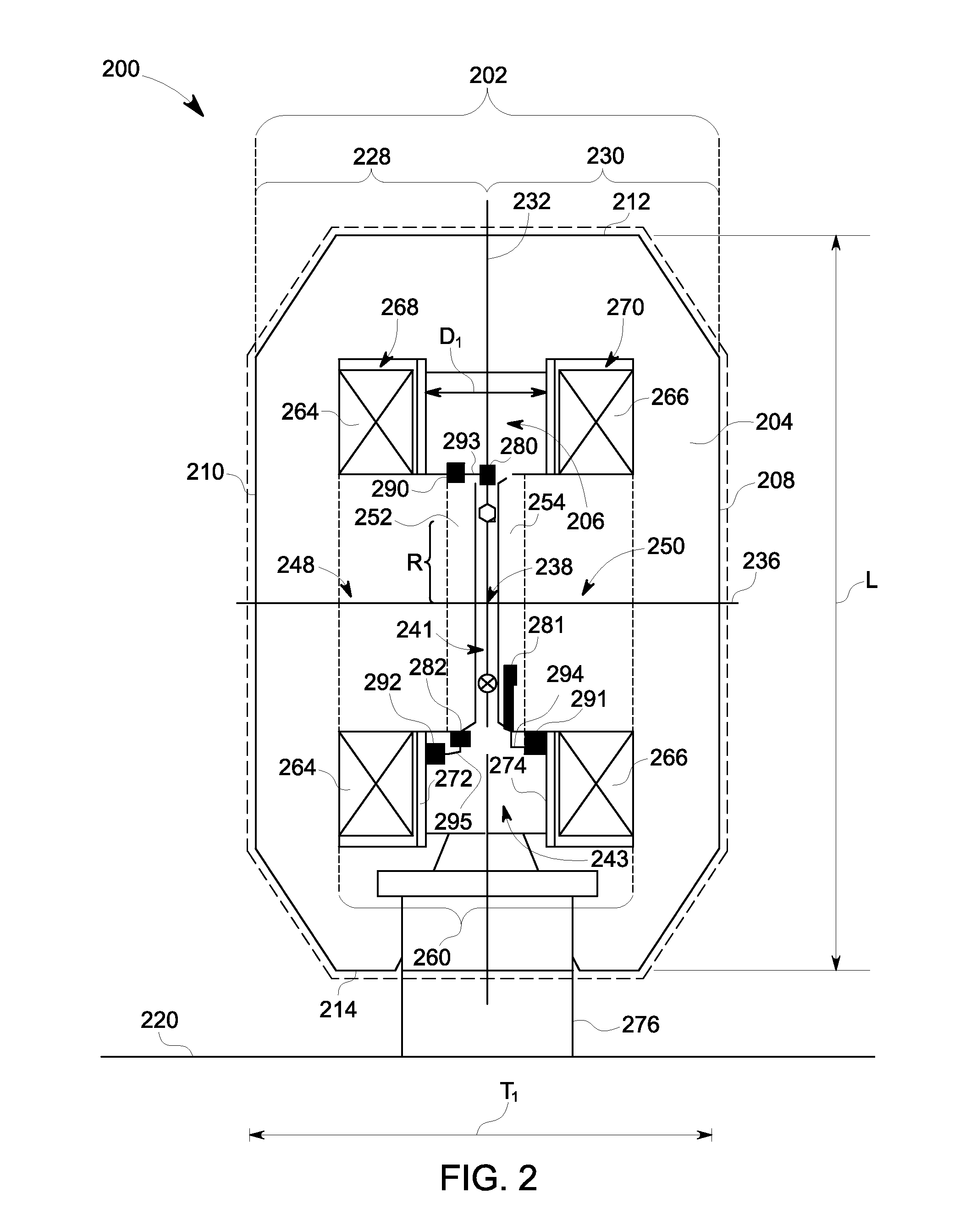 Particle accelerators having electromechanical motors and methods of operating and manufacturing the same
