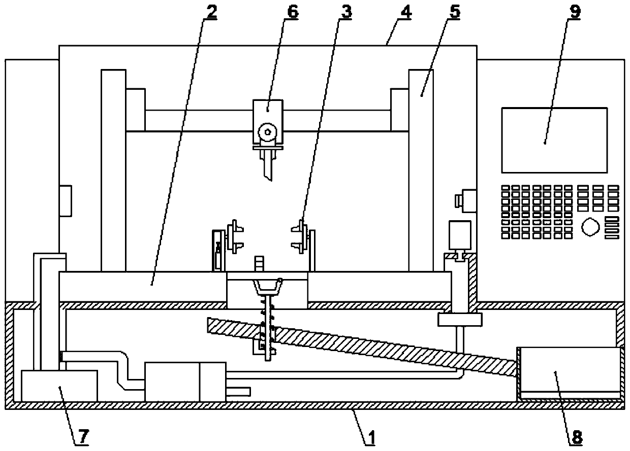 Alloy precise machining equipment capable of actively verifying product and working method thereof