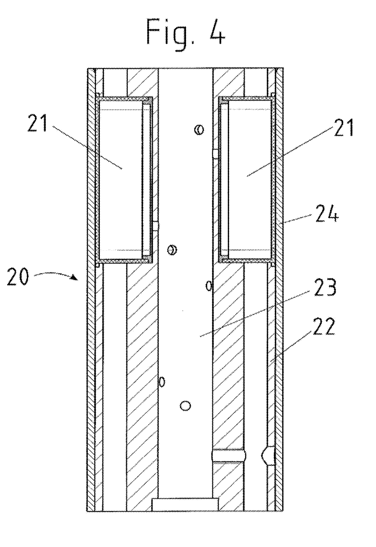 Stun grenade and method for production thereof