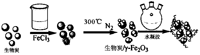 Purifying agent for nitrates in water and application of purifying agent