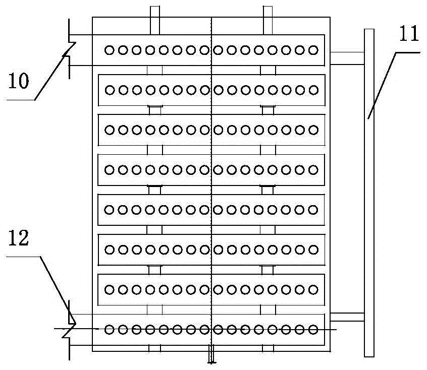 Thermal load adjusting device suitable for organic heat carrier boiler shaping energy efficiency test