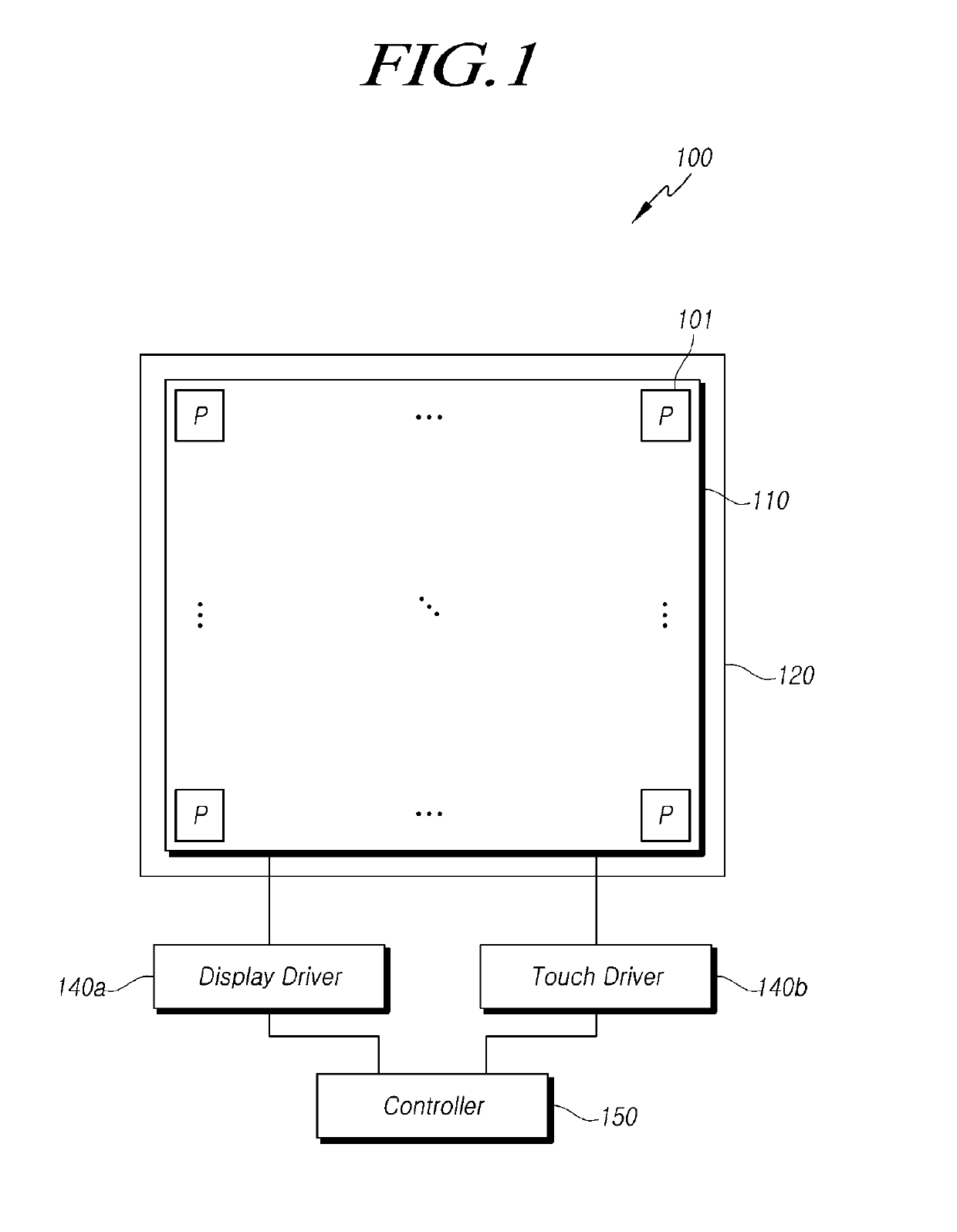 Display Device Including Touch Sensors and Method of Driving the Same