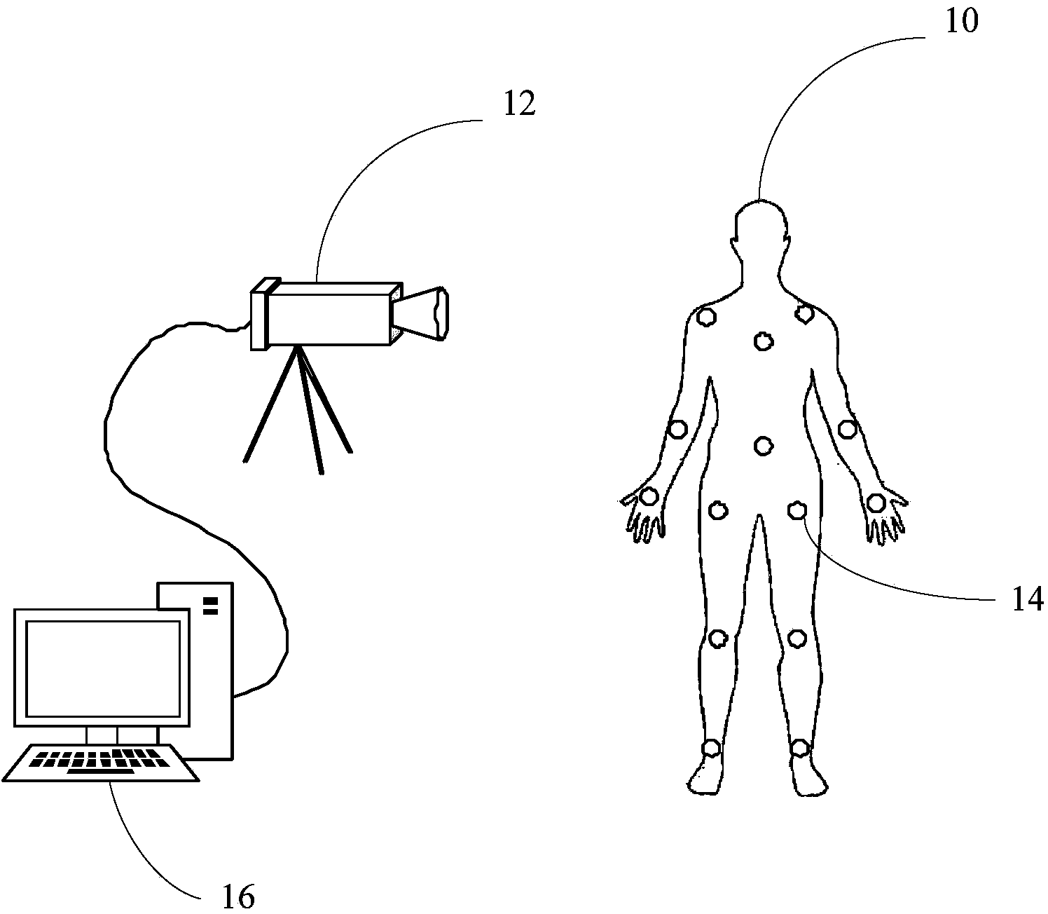 Method and system for extracting and tracking cursor point in out-of-focus video
