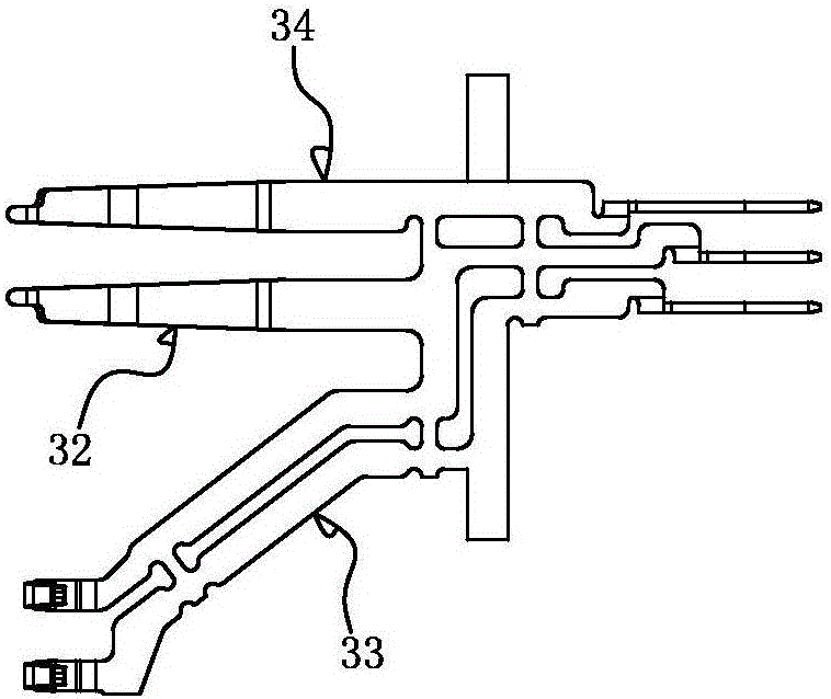 Terminal structure of smart label connector and manufacturing method