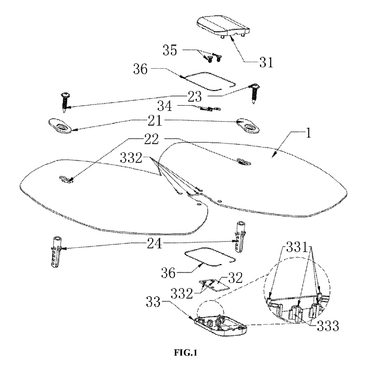 Waterproof chip antenna