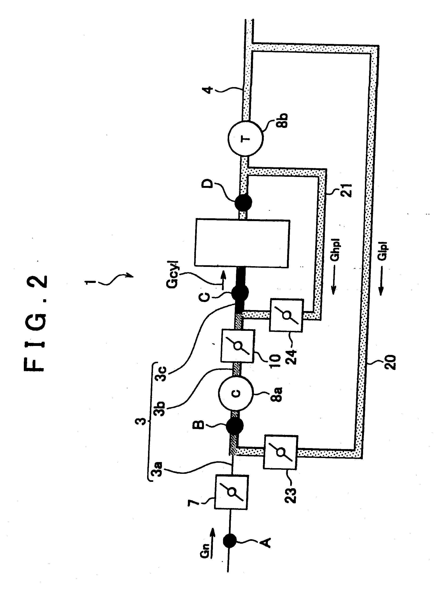 Exhaust gas recirculation device of internal combustion engine, and control method for the device