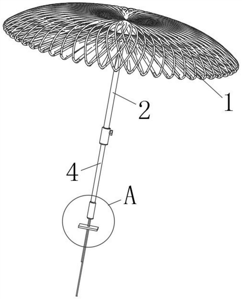 Annular shrinking device and mounting method thereof