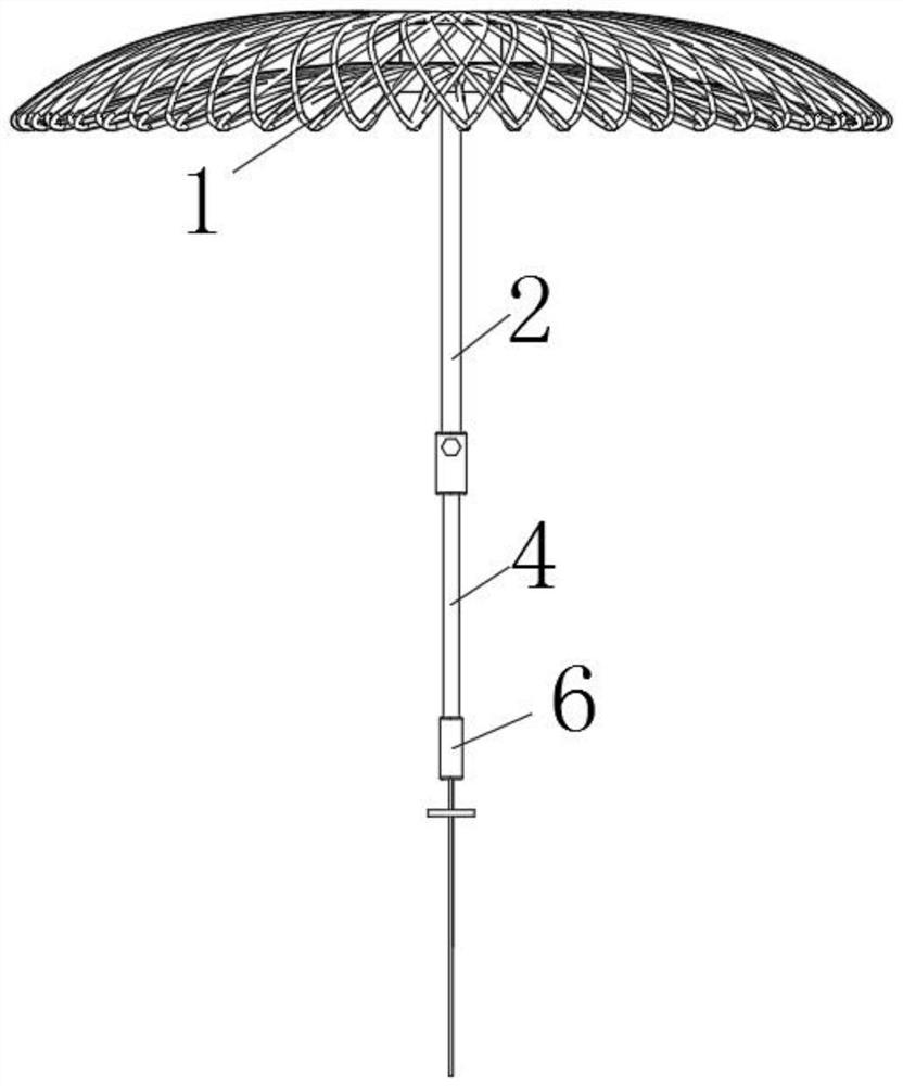 Annular shrinking device and mounting method thereof