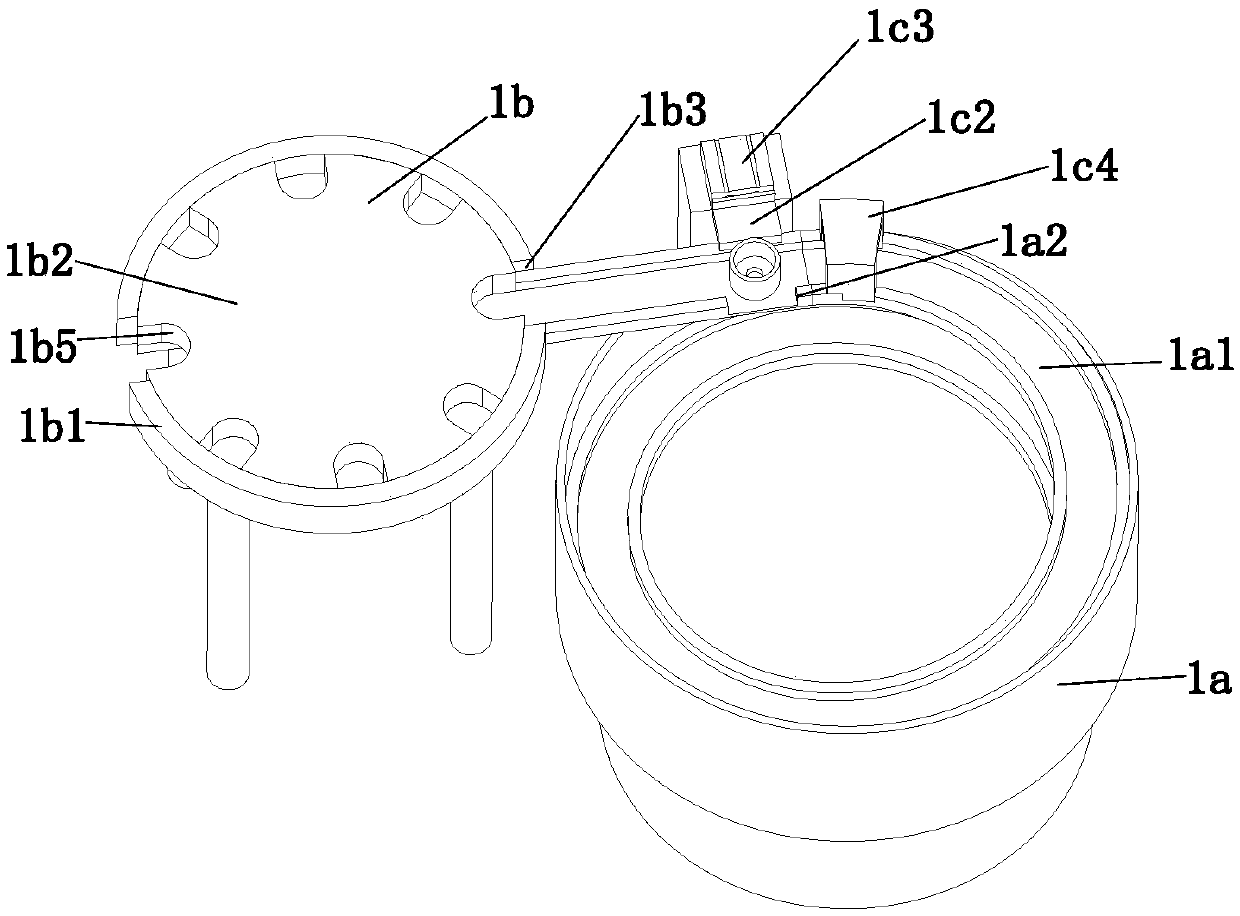 Feeding mechanism of electromagnet core assembling equipment