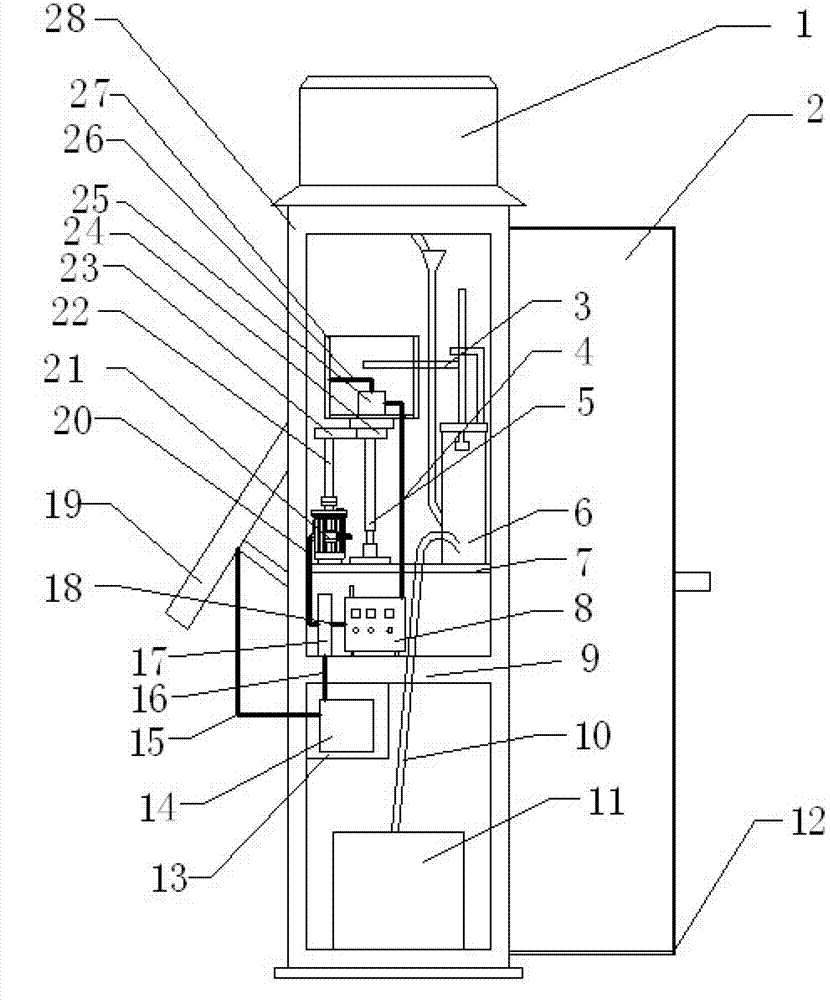 Novel siphon rain gauge