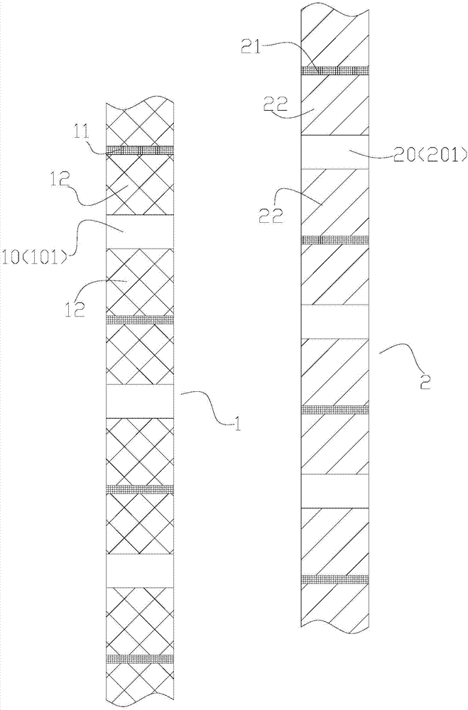 Core structure of lithium battery and assembling method of core structure