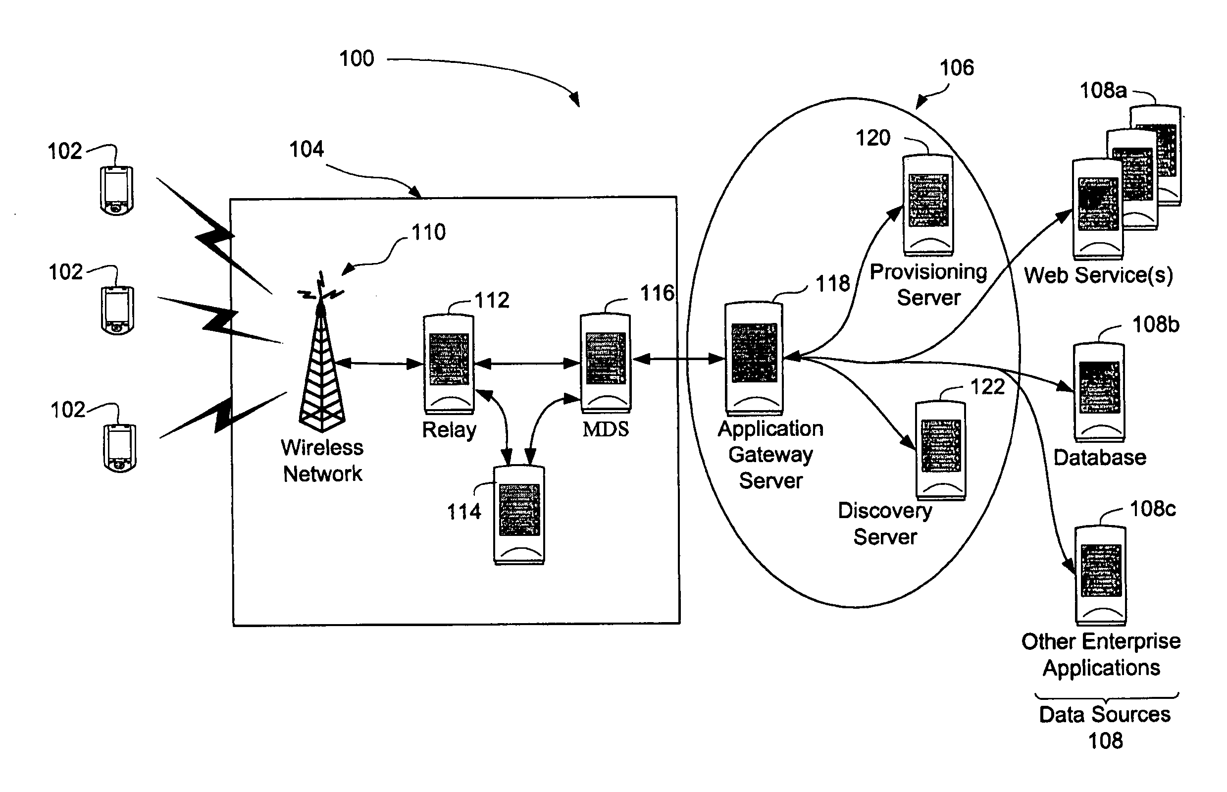 System and method for enabling asynchronous push-based applications on a wireless device